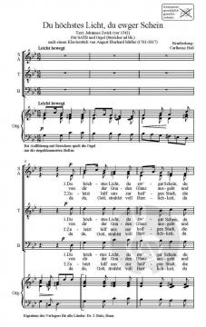 Du höchstes Licht, du ewger Schein (Carlheinz Heß) 