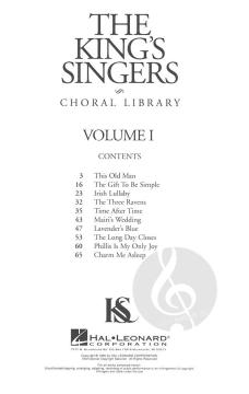 The King's Singers Choral Lib. Vol. 1 (The King's Singers) 