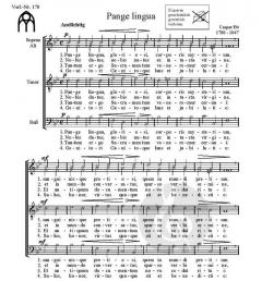 Pange lingua (Johann Caspar Ett) 