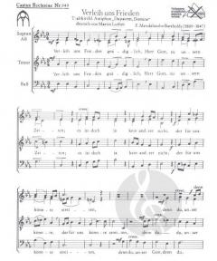 Verleih uns Frieden (Felix Mendelssohn Bartholdy) 