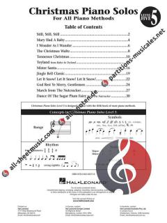 Christmas Piano Solos Level 5 