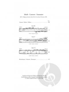 Englische Suiten Nr. 4-6 BWV 809-811 von Johann Sebastian Bach 