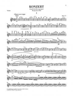 Violinkonzert D-dur op. 77 von Johannes Brahms im Alle Noten Shop kaufen - HN818