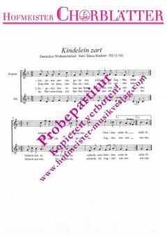 Kindelein zart 