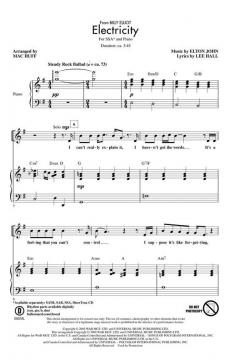Electricity (From Billy Elliot) (Elton John) 