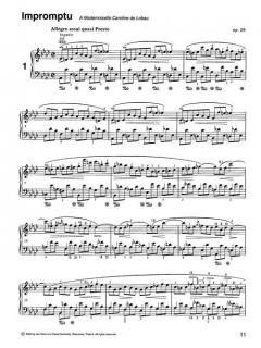 Impromptus Op. 29/36/51 von Frédéric Chopin 