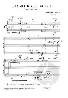 Piano Rage Music von Bruno Canino 