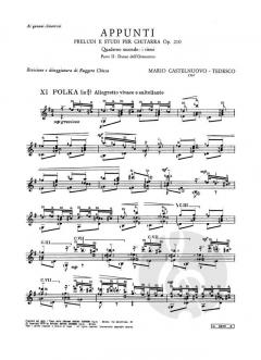 Appunti Vol. II/2 von Mario Castelnuovo-Tedesco 