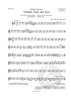 Trumpet Tune And Ayre (Henry Purcell) 