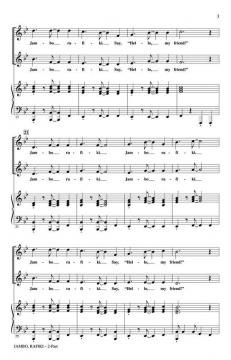Jambo, Rafiki (Hello, Friend) (George L.O. Strid) 