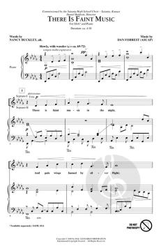 There Is Faint Music von Dan Forrest (Download) 
