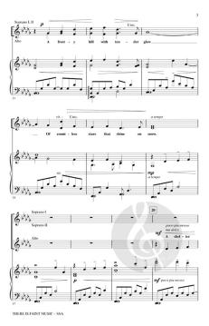 There Is Faint Music von Dan Forrest (Download) 