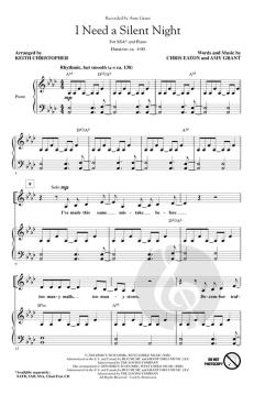 I Need A Silent Night von Amy Grant (Download) 
