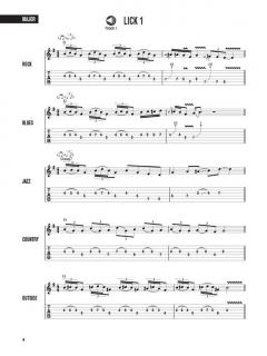 Hal Leonard Guitar Method: Lead Licks von Greg Koch 