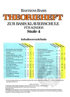 Bastien Basis Theorie Stufe 4 von James Bastien 