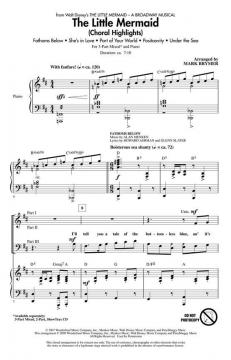 The Little Mermaid (Choral Highlights) von Alan Menken (Download) 