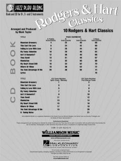 Jazz Play-Along Vol. 21: Rodgers And Hart Classics im Alle Noten Shop kaufen