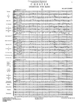 Chester - Overture for Band (William Schuman) 
