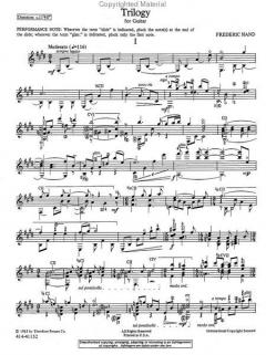 Trilogy von Frederic Hand 
