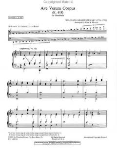 Ave Verum Corpus K 618 von Wolfgang Amadeus Mozart 