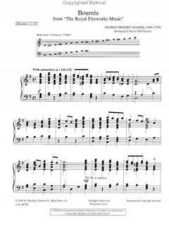 Bourree von Georg Friedrich Händel 