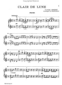 Claire de Lune von Claude Debussy 