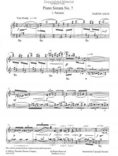 Piano Sonata No. 7 von Martin Amlin 