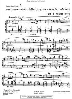 Poems for Piano (In Three Volumes) Vol. 2 Op.5 von Vincent Persichetti 