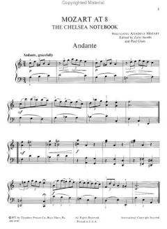 Mozart at 8 von Wolfgang Amadeus Mozart 