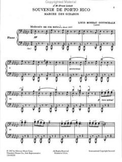 Souvenir de Porto Rico von Louis Moreau Gottschalk 