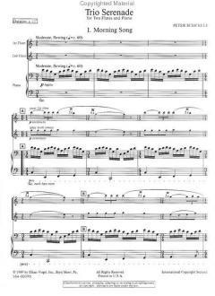 Trio Serenade von Peter Schickele 
