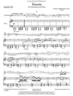 Sonata von Lowell Liebermann 