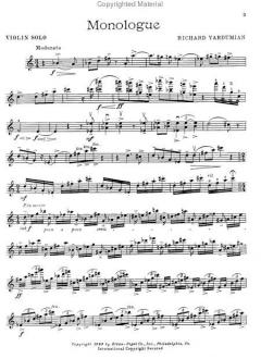 Monologue von Richard Yardumian 