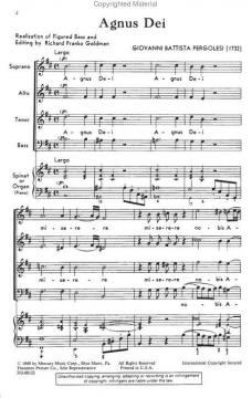 Agnus Dei (Giovanni Battista Pergolesi) 