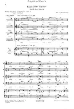Declaration Chorale (William Schuman) 