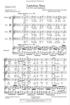 Laetatus Sum (Johann Michael Haydn) 