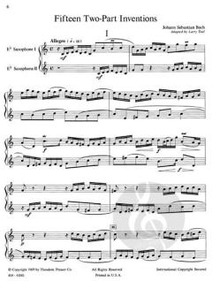 15 Two-Part Inventions von Johann Sebastian Bach 