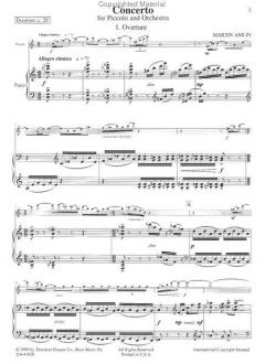 Concerto von Martin Amlin 