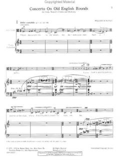 Concerto On Old English Rounds (William Schuman) 