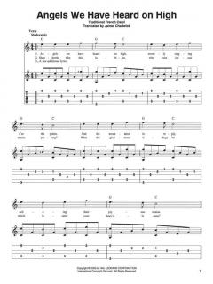 Fingerpicking Christmas Solo Guitar von The Police 