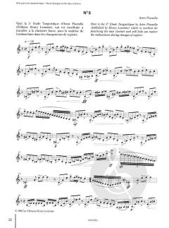 Petit précis de clarinette basse von Michel Pellegrino 