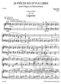 Sämtliche Orgelwerke, Band VIII.2 von Louis Vierne im Alle Noten Shop kaufen (Partitur)
