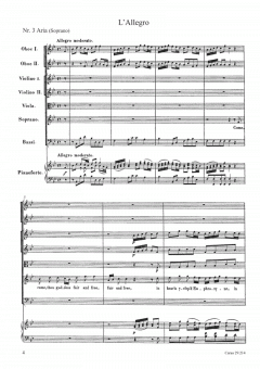 L'Allegro, il Pensieroso ed il Moderato von Georg Friedrich Händel 