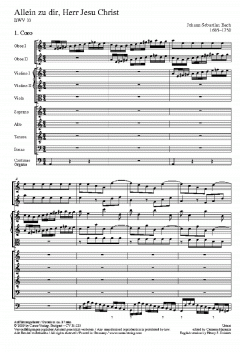 Allein zu dir, Herr Jesu Christ (J.S. Bach) 