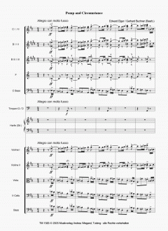 Pomp & Circumstance Nr. 1 von Edward Elgar 