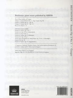 Piano Sonata In F Minor Op.2 No.1 von Barry Cooper 