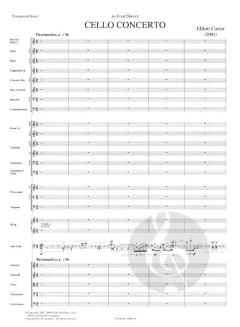 Cello Concerto von Elliott Carter 