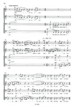Cantate Domino op. 97c von Bertold Hummel 