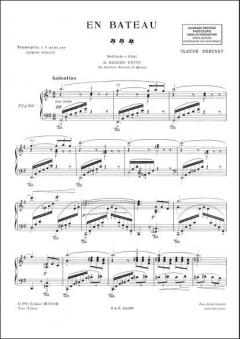 En Bateau Piano von Claude Debussy 