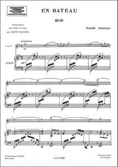 En Bateau von Claude Debussy 